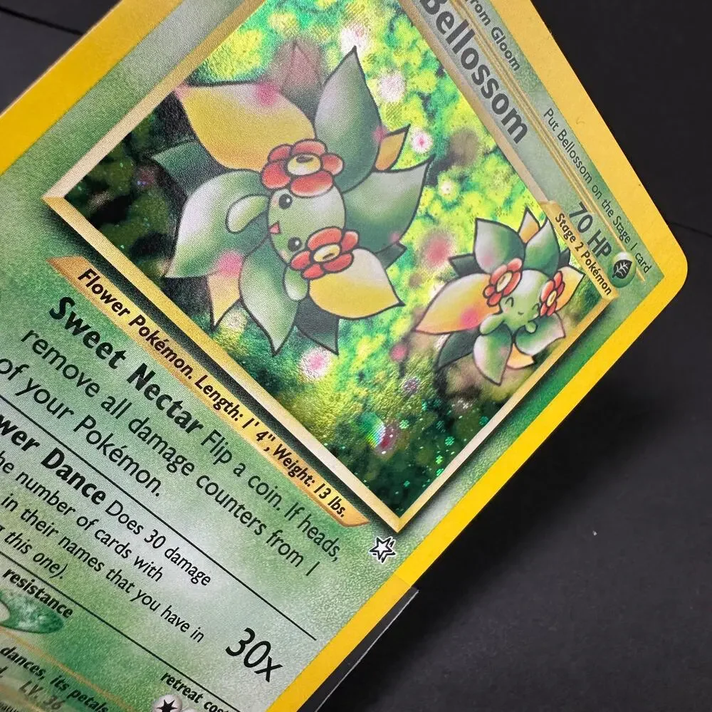 Pokemon TCG Bellossom 3/111 Neo Genesis Holo Rare Unlimited Card Near Mint